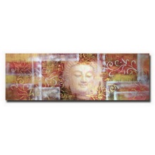 Handmade Modern Buddha Oil Painting on Canvas