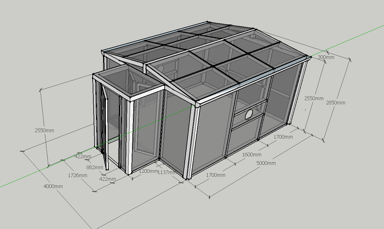 Lingyin construction materials ltd glass room drawings-21