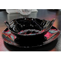 Black Porcelain Bowl For Restaurant