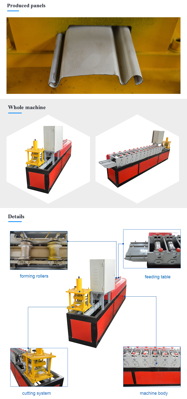 rolling shutter door machine photo