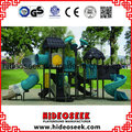 Kids Play Set Outdoor Playground Equipment Plastic Slides