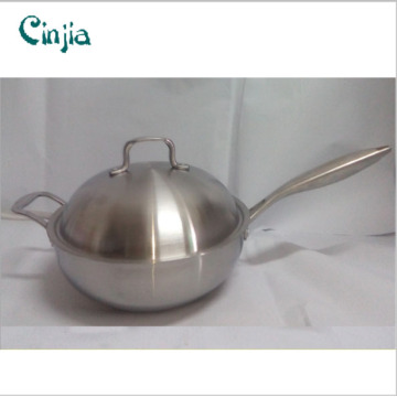 Stainless Steel Material, 304stainless Steel Wok Pan Cookware