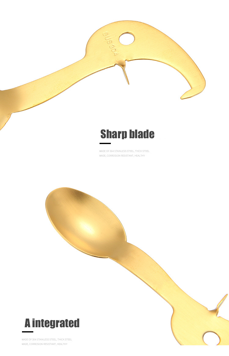Stainless Steel Passion Fruit Spoon