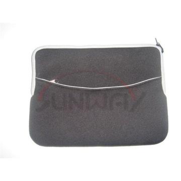 Nuevo diseño neopreno portátil bolsa con bolsillo con cremallera (pc014)