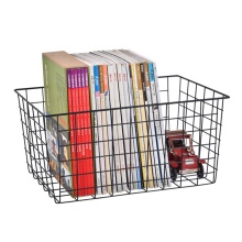 metal wire mesh baskets iron laundry storage baskets