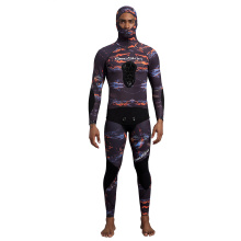 Traje de baño completo de dos piezas Seaskin Trajes húmedos de buceo libre Hombres