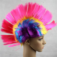 Perruque de mode synthétique pour perruque Punk Wig Rocker Cosplay