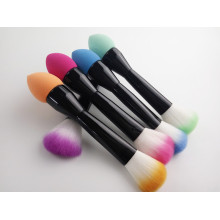 Portable Design Double Ended Sponge&Blush Brush