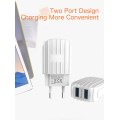 Dual USB Travel Charger Adapter Charging Plug