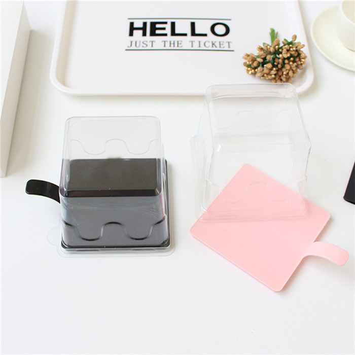 Square Plastic Cake Tray