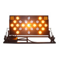 Folding stand aluminum led traffic arrow board