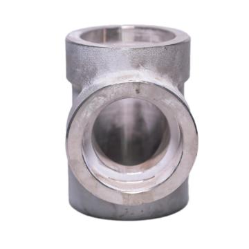 High Pressure Pipe Connection Fitting Stainless Equal Tee