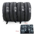 Universal car tire cover spare tire wheel bag