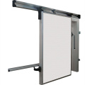 Insulated cooler sliding door