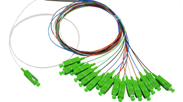 Fttx Ftth 2 Way Fiber Optic Splitter