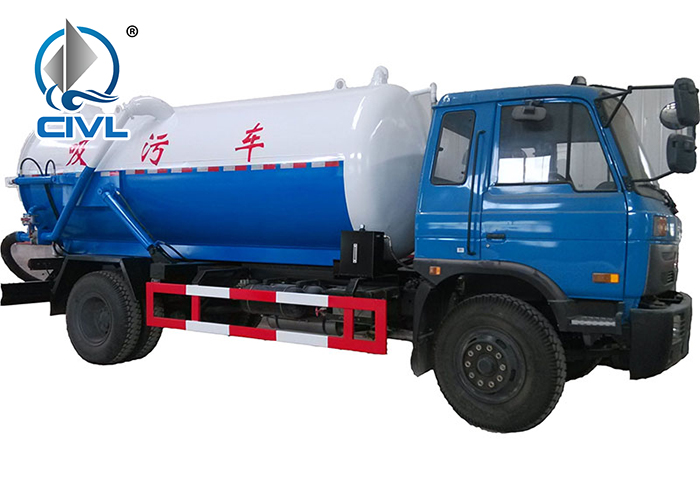 4x2 Sewage Suction Truck 5