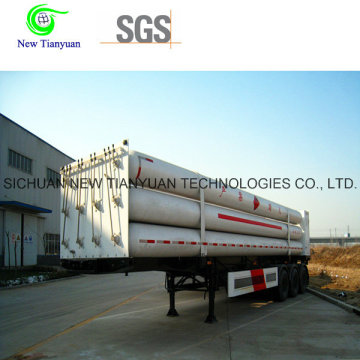 Natural Gas Storing and Transporting CNG Cylinder Semi Trailer