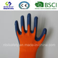 Coque polyester avec gants de travail en nitrile (SL-N104)