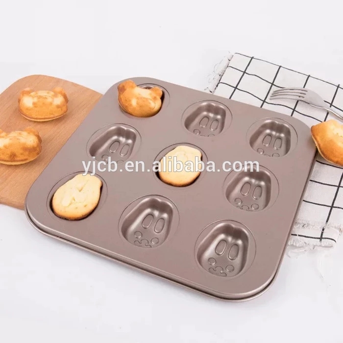 9pcs Madeleine Cake Mold