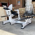 Glute hip thrust plate loaded bridge drive machine