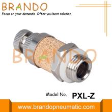 Sintered Bronze Adjustable Pneumatic Silencer Throttle Valve