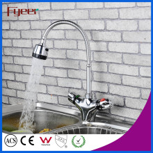 Fyeer Flexible Küchenarmatur Mischer Thermostat Wasserhahn