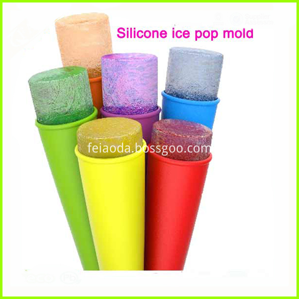 Set Of 4 Premium Silicone Popsicle Molds