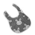 animal pattern baby bib