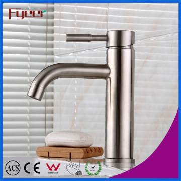 Fyeer Sólo agua fría 304 Tapón de lavabo de acero inoxidable