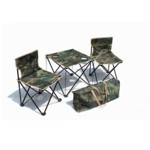 Ensemble de chaises de pêche pliante pour camping en plein air