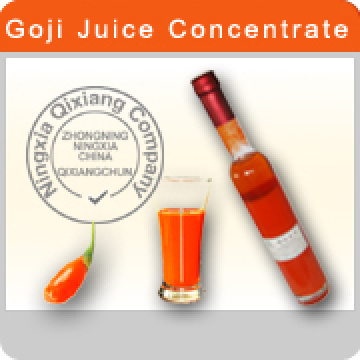 Certificado 100% Concentrado de zumo de Goji orgánico