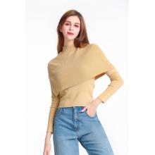 Two-piece Set Stand Collar Long -sleeved Sweater