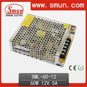 60W 12V Switching Power Supply (SMPS) for LED Strip Lighting