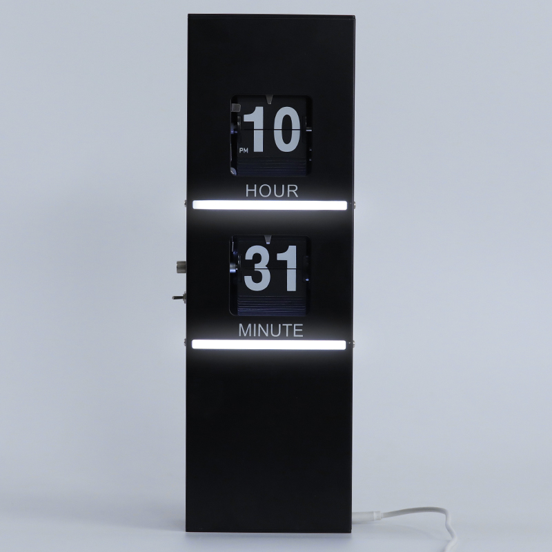 Flip Clock With Lighting