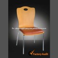 Современный обеденный стул с кожаной подушкой (YC-B69-01)