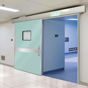 Puerta Corredera Automática Aeronáutica Operación Hospitalaria