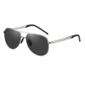 Tashade Mens Elegless en acier inoxydable Lunettes de soleil