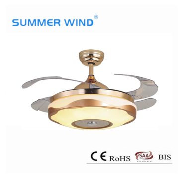 modern ceiling fan with led lights remote control