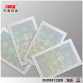 Customized Anti-fake Transparent Hologram for Id Card