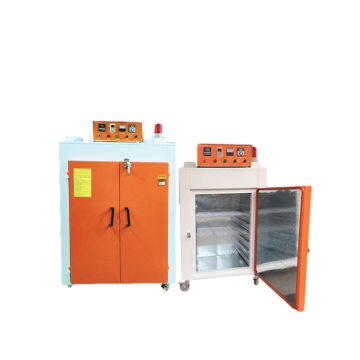 Fixed powder paint oven