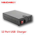 12 Port Lntelligent USB -Ladegerät