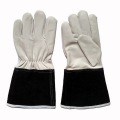 Heat Resistant Goat Leather Protective Hand TIG Welding Gloves