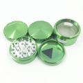 Top Quality Transparent Window Tobacco Accessories Cigarette Smoking Grinder (ES-GD-023)