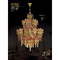 Pendentifs en cristal de chandelier en cristal décoratifs de luxe (MD0728-10 + 5)