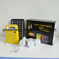 3W / 9V luces solares, kit de iluminación solar, Slar sistema de iluminación del hogar
