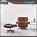 Beliebte Design Leder Holz Charles Emaes Lounge Chair