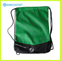 Promotional Custom Logo Printed Nylon Drawstring Backpack