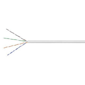 Cat5e 305m U/UTP медный/ОСО Серый ПВХ куртку 24awg lan кабель