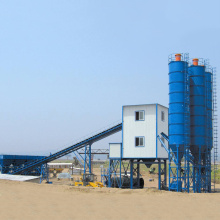 HZS90 Belt Conveyor Wet Mix Concrete Batching Plant