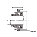 Kartuschenschlammpumpe Dichtung Typ ZHJ